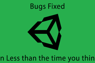 do bug fixes of your any unity3d game