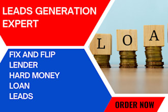 generate motivated seller, cash buyer, fix and flips leads