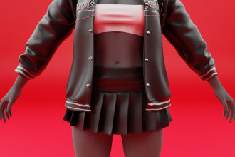 rig your custom clothing item or any mesh to be fivem ready and sp ready