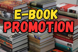promote and advertise free kindle ebook or book