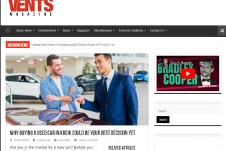 write and publish articles on myself author website ventsmagazine,com instant