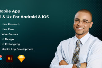 mobile app ui ux design for android and ios