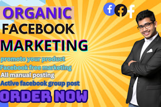 do organic facebook free marketing and promotion