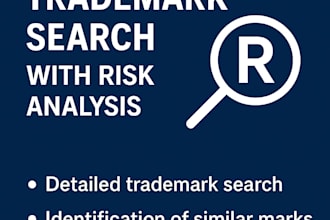 run an in depth trademark availability search and logo similarity check