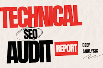 provide expert website SEO audit report in depth analysis