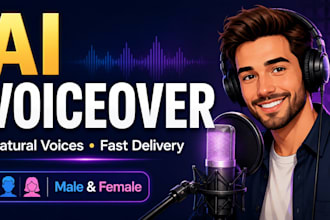 create natural ai voiceover for youtube shorts and faceless videos
