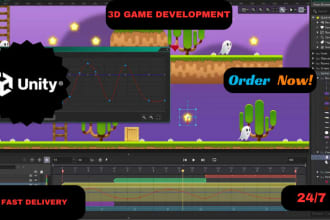 be your unity game developer, unity game development 3d
