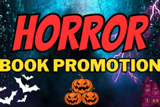 promote your horror book on my instagram book blog