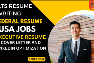 write ksa executive federal resume for military, veteran, and government usajobs