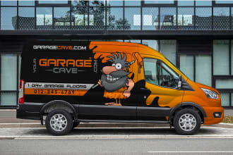 professional and stunting van wrap design