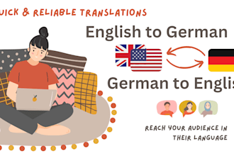 translate your text from english to german or german to english