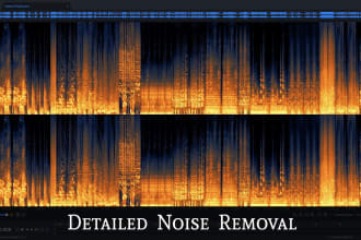 remove noise and clean up audio