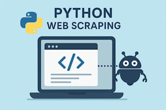 build python web scrapers to collect data from any website