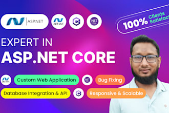 create asp net core, asp net mvc web application