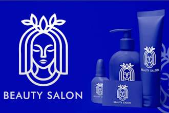 design nail logo with creative concepts