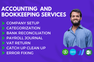 do bookkeeping catch up clean up using quickbooks online xero wave and excel