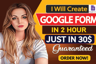 create google form in 2 hours