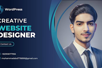 design a personal portfolio and business website