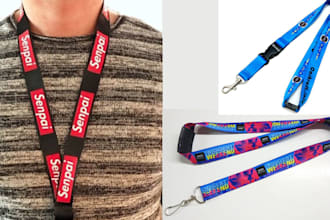 design premium custom lanyard