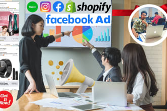 set up funnel strategy facebook sales ads campaign for run shopify fb marketing