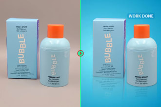 do ecommerce product retouch and  photos clean background