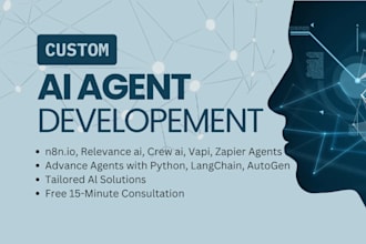 create custom ai agent to automate your workflow, n8n, zapier, n8n ai agent