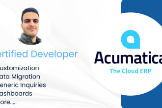 be your acumatica problems solver with unique solutions