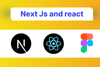 develop next js app or convert figma to next js or react js