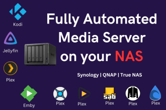 setup fully automated media server on your nas
