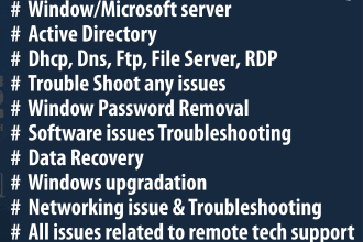 repair, fix your window, mac, laptop and computer remotely