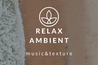 compose ambient music and texture for meditation and asmr