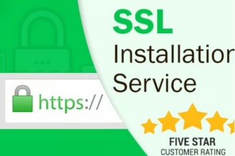 install free SSL certification to get secure https website