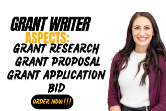 write your grant proposal, grant research, grant writing, grant application, bid