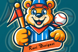 design a cute mascot or animal cartoon