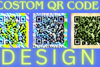 create qr code, logo, business, unique, costom
