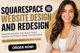 build squarespace website design, redesign squarespace, website development