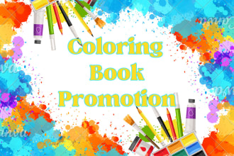 do coloring book promotion