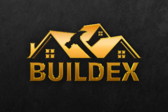 design realistic metallic silver, gold, steel, rustic or 3d company logo