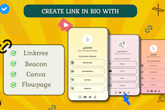 linktree beacons landing page setup link in bio optimization