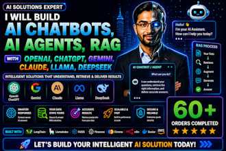 do ai rag chatbot agents with openai chat gpt, gemini, claude, llama, deepseek