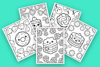 sweet kawaii designs for amazon KDP add sugary charm to your book