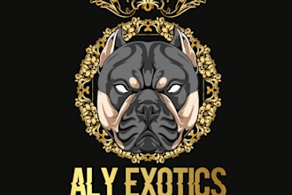 create kennel logo or flyer for you