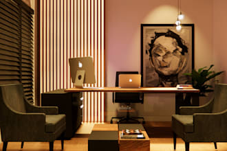 create realistic interior rendering