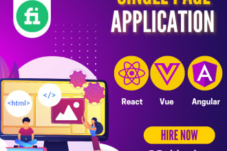 create stunning web apps with vue, react, and angular spa