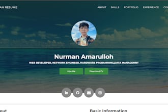 crafting a professional landing page