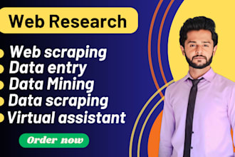 do web scraping, data mining and data scraping