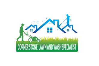design clean services lawn wash specialist logo for your brand