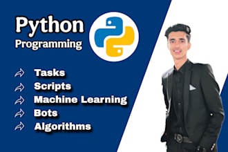 create python algorithms, bots and scripts