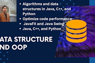 data structure and oop tasks in c, java, javascript, and python