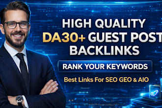 publish SEO guest post articles and build backlinks